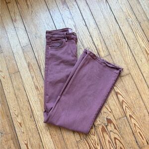 Dear John Women's Mauve Wide leg jeans